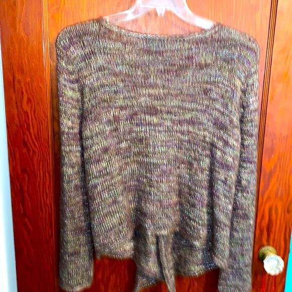 Open front cardigan with pin - Picture 4 of 5